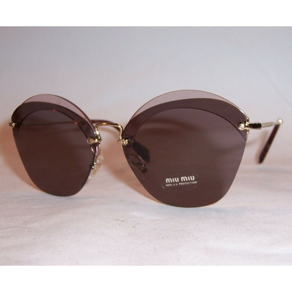 Miu Miu Accessories - Miu Miu Cat Eye Style Sunglasses W/Purple Lens